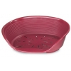 Ferplast Siesta 6 Burgundy Plastic Dog Bed