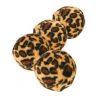 Set Of Leopard Print Toy Balls