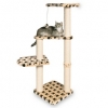 ALTEA CAT POST beige with paw prints